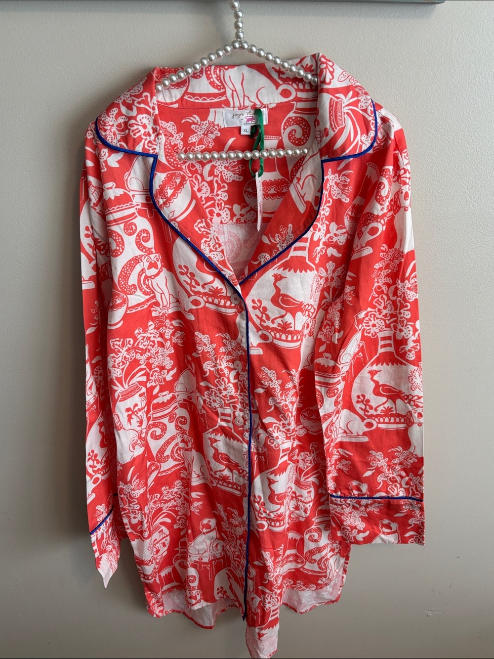 NEW Jaye’s Studio Luxe Sateen Sleep Shirt size xl